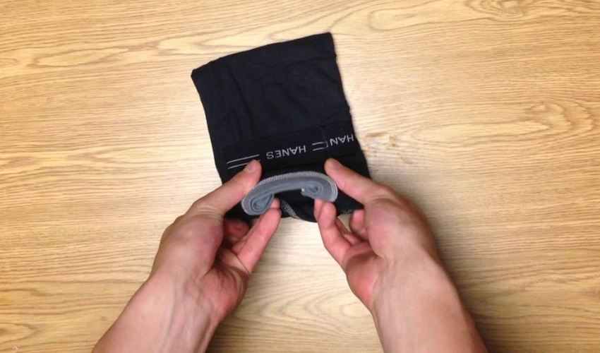 How To Roll Underwear