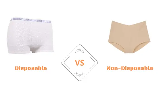 Disposable VS Non-Disposable Postpartum Underwear